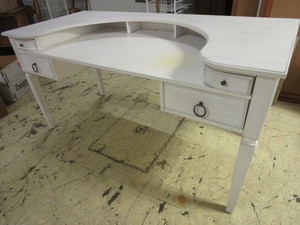 lot 805 image: SOLID WOOD DESK