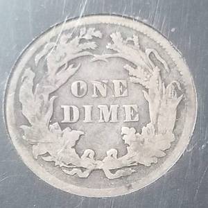 1891 US SEATED LIBERTY DIME