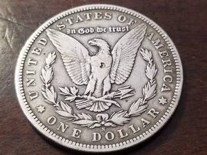1892-S MORGAN SILVER DOLLAR