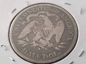 1877-S US SEATED LIBERTY HALF DOLLAR