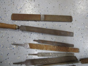 lot 41 image: Files, Punches, Chisels