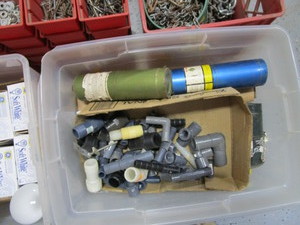 lot 118 image: Large Lot of Hardware & Misc.