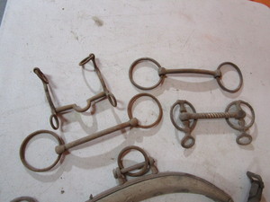 lot 59 image: Vintage Horse Hames & Bits