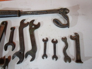 lot 182 image: Vintage Wrenches & Traps