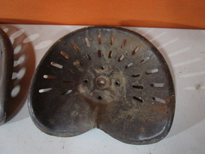 lot 184 image: Vintage Implement Seats