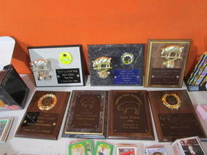 lot 224 image: Awards & Sports Card Collection