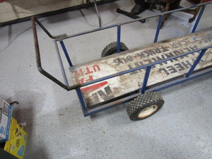 lot 144 image: Cart 20x72x22