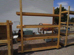 lot 8 image: (2) 2x8x90 Rolling Shelving