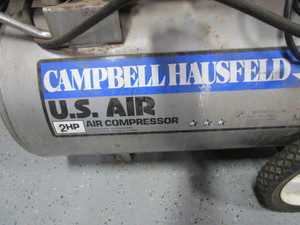 lot 19 image: Campbell Hausfeld Air Compressor
