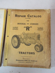 lot 257 image: Minneapolis Moline Literature