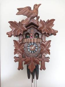 lot 02 image: 1980s Cuckoo Clock Made and Purchased in Germany