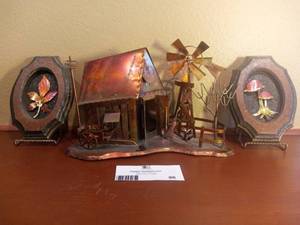 lot 86 image: Vintage Copper Sculptures