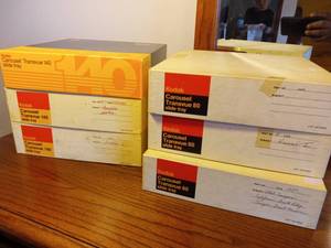 lot 74 image: Kodak Carousel Transvue 80 &140 Slide Tray