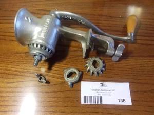 lot 136 image: Meat Grinder