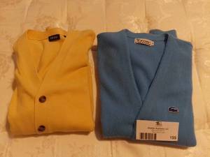 lot 155 image: Izod and IzodLacoste Cardigans