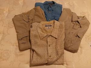 lot 159 image: Vintage Medium Size Button Up Shirts