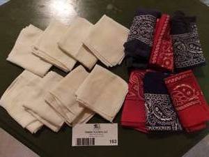 lot 163 image: Bandana Set