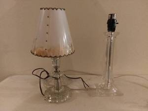 lot 167 image: Crystal Lamps W Shade