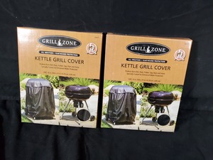 lot 69 image: 2 New Kettle Grill Covers