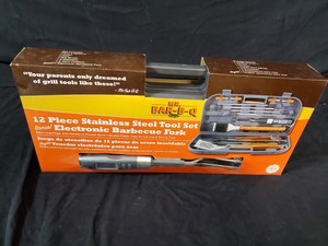 lot 83 image: New BBQ Tool Set in Case