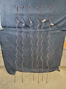 lot 81A image: 6 New Spiral Plant Supports