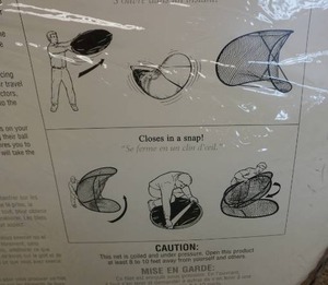 lot 45 image: Izzo Model 20070 Cage Mouth Golf Ball Practice Net