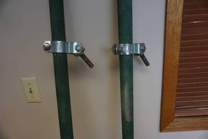 lot 61 image: Set of 2 Boat Oars With Oar Locks