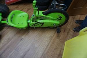 lot 96 image: Big Green Machine Childrens Peddle Trike