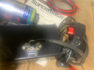 lot 3A image: Super Winch Model M1 ATV Mount Electric Winch