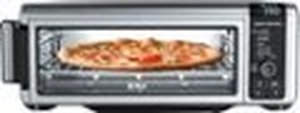 lot 31 image: Ninja - Ninja SP101 Foodi 8-in-1 Digital Air Fry Oven, Toaster, Flip-Away Storage, Dehydrate, Keep Warm - Stainless SteelBlack