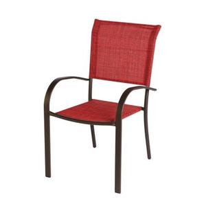 lot 50 image: STYLEWELL Each set comes with a total of 2 chairs Split back padded sling dining chairs with lighweight design Chairs have stackable design for easy storage