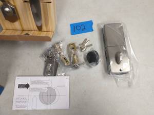 lot 102 image: TOLEDO Electronic Door Handleset