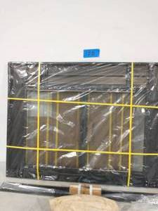 lot 130 image: PLEASANT HEARTH Ascot Small Glass Fireplace Doors