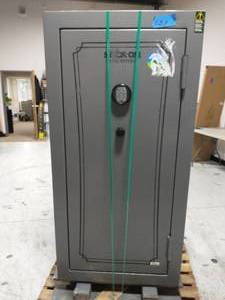 lot 134 image: TOTAL DEFENSE 40-Gun FireWaterproof Safe with Electronic Lock and Door Storage