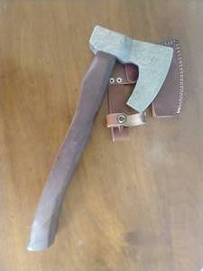 lot 20 image: Damascus Steel Axe