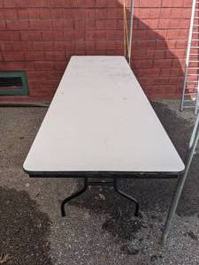 lot 151 image: 30 x 8 Folding Table