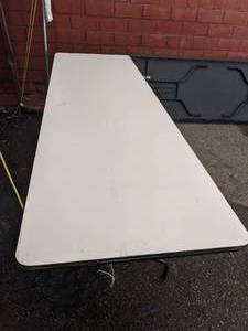 lot 152 image: 30 x 8 Folding Table