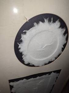 lot 231 image: Original Seagull Paper Art, Framed
