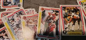 lot 10 image: 1980 Fleer Action Football NFL Complete Set of 70 Cards
