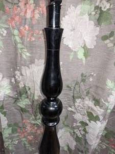 lot 27 image: Classic Style Black Floor Lamp