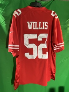 lot 162 image: San Francisco 49ers Willis Jersey Size Large