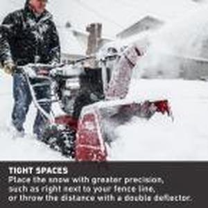 lot 1 image: Power Max HD 1030 OHAE 30 in. 302 cc Two-Stage Gas Snow Blower with Electric Start, Triggerless Steering & Hand Warmers the retail price is $1,500