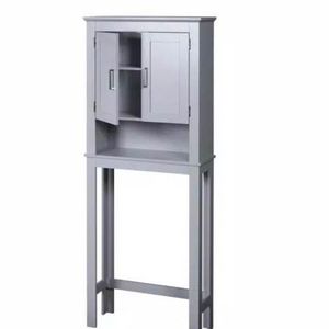 lot 6 image: ShakerStyle26.5in.Wx10.1 in. Dx68 in.H Spacesaver in Dove Gray