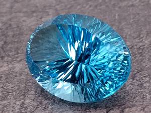 53.82 Carat Fancy Cut Natural Blue Topaz $1,850