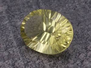 20.54 Carat Natural Fancy Cut Lemon Quartz (Citrine) Gemstone $850 Retail