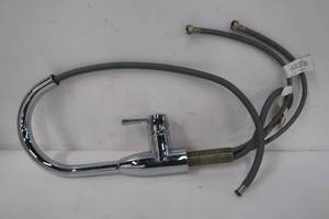 lot 206 image: American Standard Fairbury Single-Handle Pull-Down Sprayer Kitchen Faucet in Stainless Steel