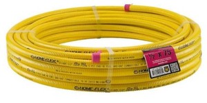 lot 249 image: Home Flex 12 in. x 75 ft. CSST Corrugated Stainless Steel Tubing 11-00575