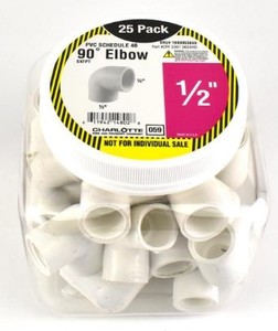 lot 254 image: NIBCO 4811C 4 Hub x Hub 2 Way Cleanout Tee PVC #PVC 02301 0625HD