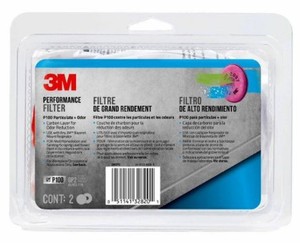 lot 288 image: 3M P100 Particulate Filters (2-Pair) 2097PA1-A