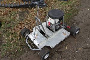 lot 31 image: Barstool Racer Go Kart - 5.5 HP Honda Motor